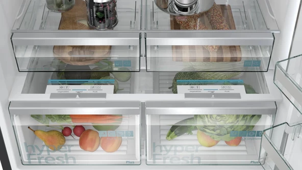 Siemens KG86PAXB0N IQ700 YENİ ECO COOL XXL ALTTAN DONDURUCULU BUZDOLABI - 5