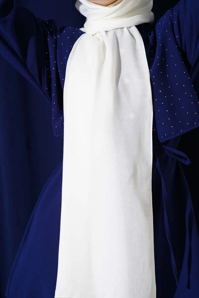 Rami Naturel Şal Ekru -104 - Resim 4