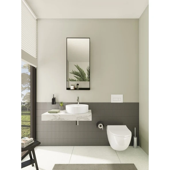 Artema VitrA Root Square 740-2300 Kumanda Paneli, Parlak Beyaz - 3