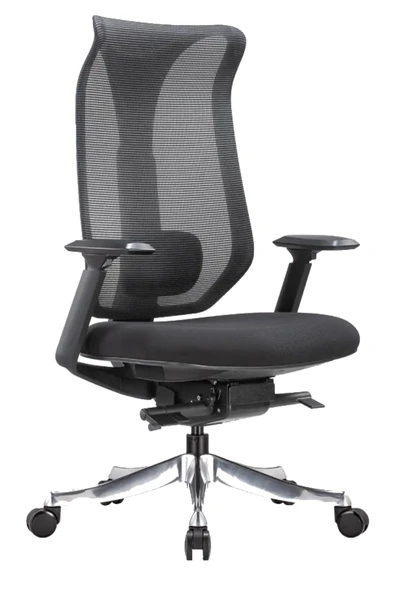 Hunt Mobilya Roha Siyah Kumaş Ofis Makam Koltuğu - 2