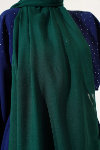 Rami Naturel Şal Zümrüt -135 - Resim 4