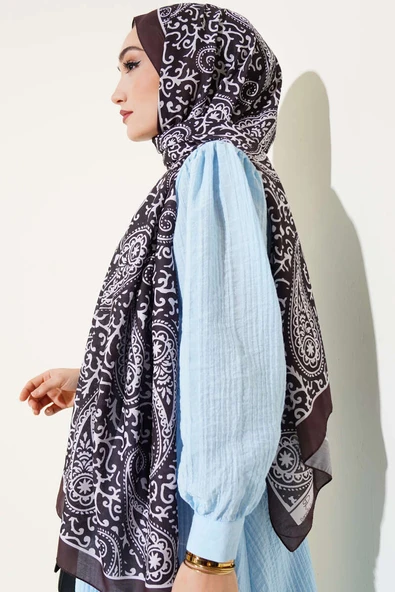 Paisley Desenli Soft Şal Nefti - Resim 3