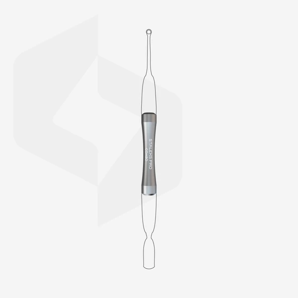 Staleks UNIQ Combo Değiştirilebilir Çalışma Parçaları İçin Spatula Sapı Gümüş HPQ-10 - Resim 2