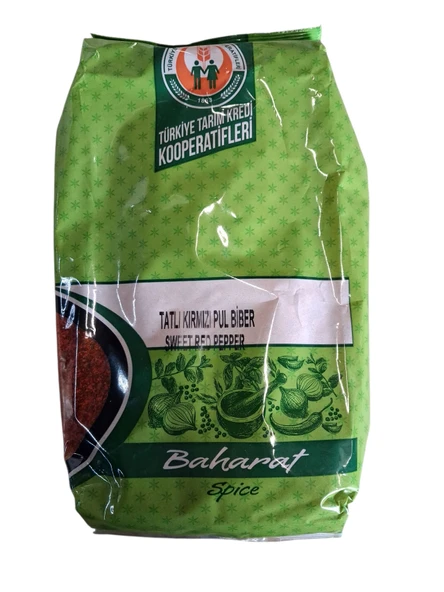 Tarım Kredi Kırmızı Tatlı Pul Biber 1 Kg