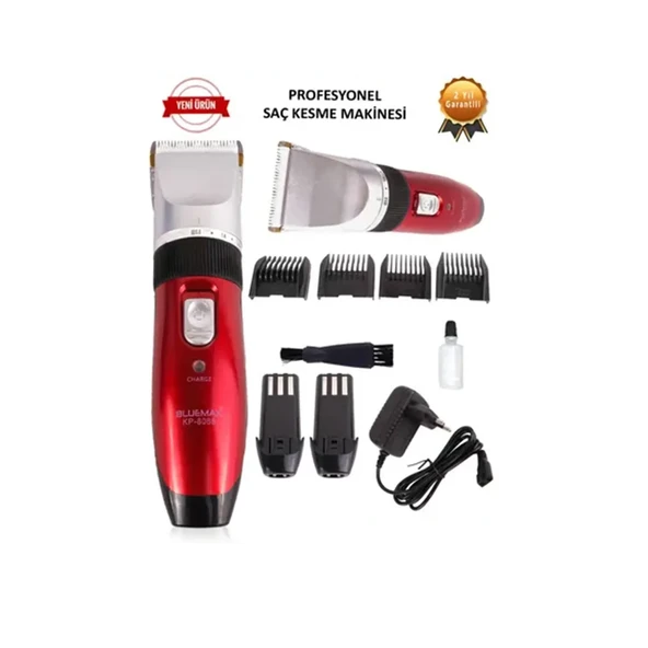 WA-001 Profesyonel Şarjlı Saç,Sakal,Ense,Vücut Traş Kesme Makinesi / Ergonomik Tasarım, Uzun Pil Ömrü - 2