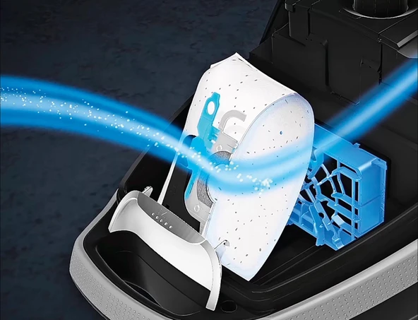 Siemens VSC7X300 iQ700 Toz torbalı Süpürge - Resim 6