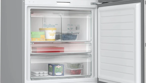 Siemens KG76PAIC0N iQ700 Alttan Donduruculu Buzdolabı 186 x 75 cm Kolay temizlenebilir Inox - Resim 7