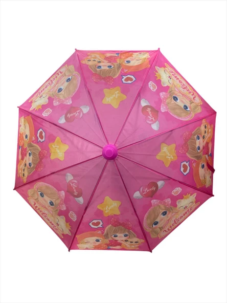 Çocuk Şemsiye Kız Bardak Kılıflı Düdüklü - 3