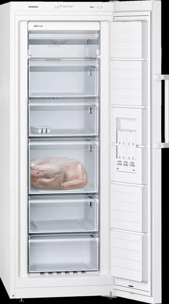 Siemens GS29NVWE0N iQ300 Solo Derin Dondurucu 161 x 60 cm Beyaz - 3