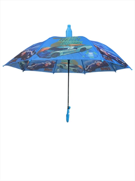 Çocuk Şemsiye Erkek Bardak Kılıflı Düdüklü - 8