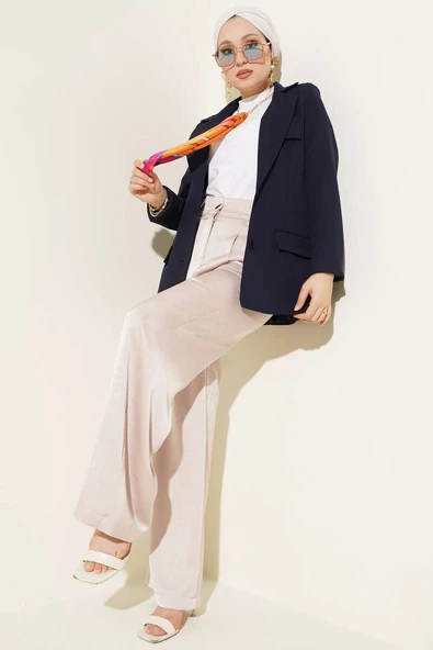 Basic Cepli Ceket Lacivert - Resim 2