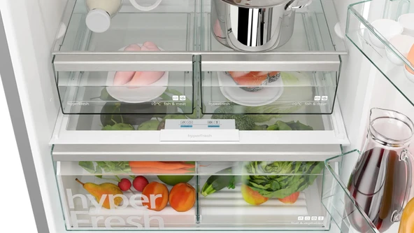 Siemens KG76NCIE0N iQ500 Alttan Donduruculu Buzdolabı - Resim 5