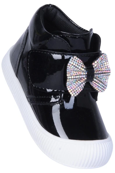 Herbebe 015 Rugan Siyah Kız Çocuk Bot ürün görseli 1