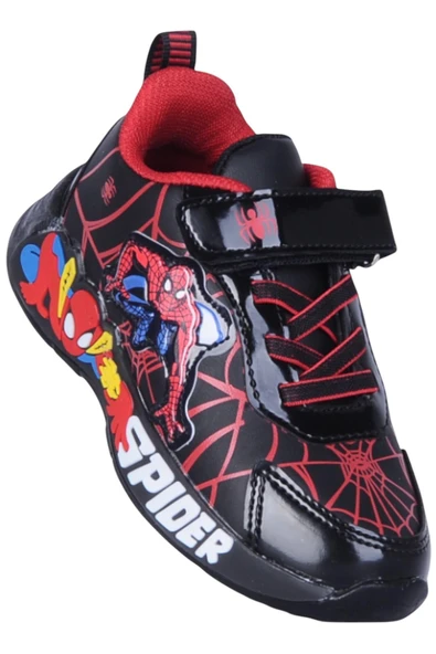 Ayakcenter 836 Spider Siyah Erkek Çocuk Spor Ayakkabı ürün görseli