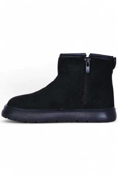 Wisco 070 Siyah Termal Kürklü Kız Çocuk Bot - Resim 3