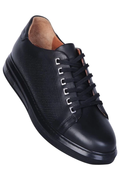 Dropland 8950 Siyah Napa Deri Erkek Casual Ayakkabı ürün görseli 1