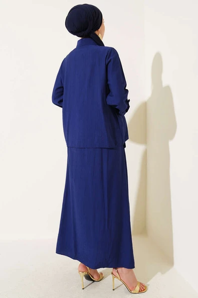 Eteği Yan Bağlamalı İkili Takım Parlement - Resim 3