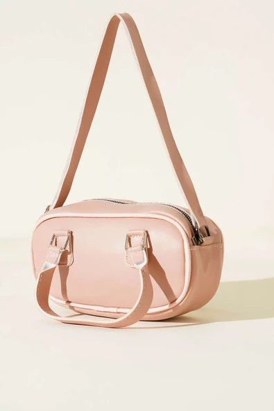 Çift Saplı Çanta Pudra ürün görseli 1