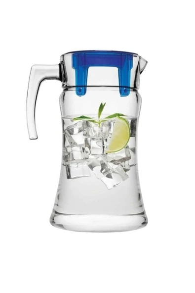 Paşabahçe 43018 Azur Mavi Kapaklı Sürahi 1400 cc ürün görseli