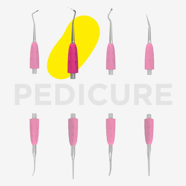 Staleks UNIQ Combo Değiştirilebilir Çalışma Ucu Sağ Küret WPPQ-32 - Resim 4