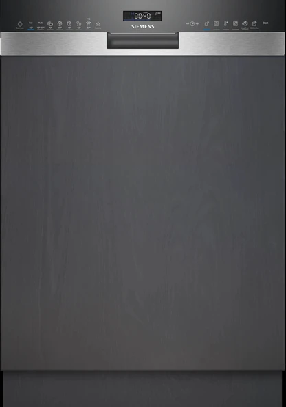 Siemens SN55ES82KT iQ500 Yarı Ankastre Bulaşık Makinesi 60 cm Paslanmaz çelik