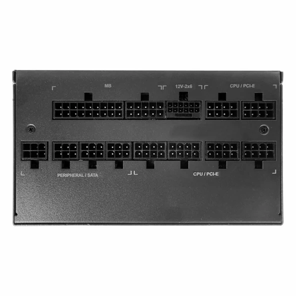 High Power Xtreme GD 1200W 80+ Altın Güç Kaynağı - Resim 5