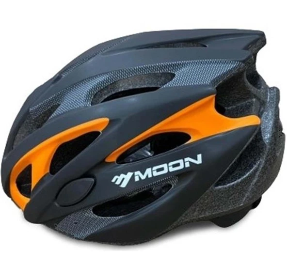 MOON MV88 CARBON DESEN IŞIKLI AYARLI BİSİKLET KASKI - Resim 3