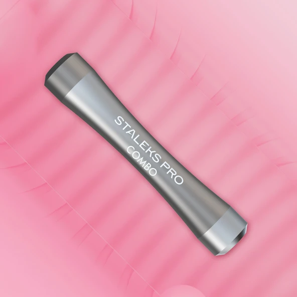 Staleks UNIQ Combo Değiştirilebilir Çalışma Parçaları İçin Spatula Sapı Gümüş HPQ-10 ürün görseli