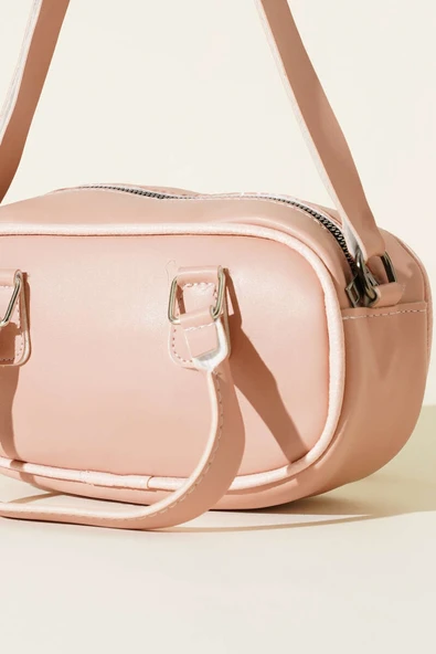 Çift Saplı Çanta Pudra - Resim 3