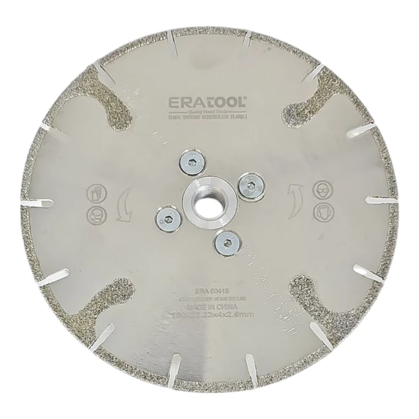 Fixonic Eratool ERA50415 150mm Elektrolize Flanşlı Elmas Testere ürün görseli 1