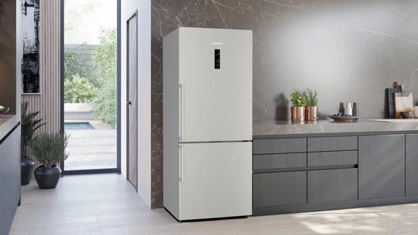 Siemens KG76PAIC0N iQ700 Alttan Donduruculu Buzdolabı 186 x 75 cm Kolay temizlenebilir Inox - Resim 2