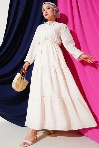 Beli Lastikli Kat Elbise Taş ürün görseli 1