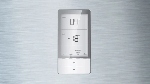 Siemens KD76NAIE0N iQ500 Üstten Donduruculu Buzdolabı 186 x 75 cm Kolay temizlenebilir Inox - 3