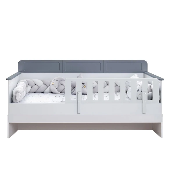 Karyola, Mira Montessori Karyola - Antrasit + 1 Adet Comfort Yatak - Resim 5