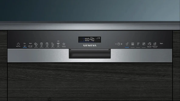 Siemens SN55ES82KT iQ500 Yarı Ankastre Bulaşık Makinesi 60 cm Paslanmaz çelik - 3