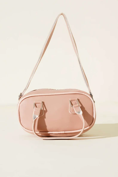 Çift Saplı Çanta Pudra - Resim 2