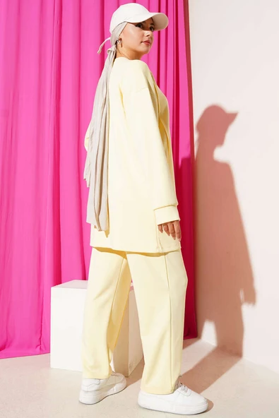 Basic Cepli İkili Takım Sarı - Resim 3