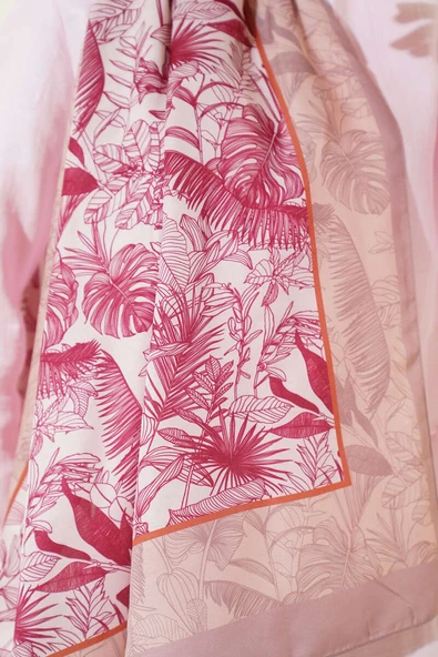 Meloara Serisi Soft Şal Latte - Resim 4