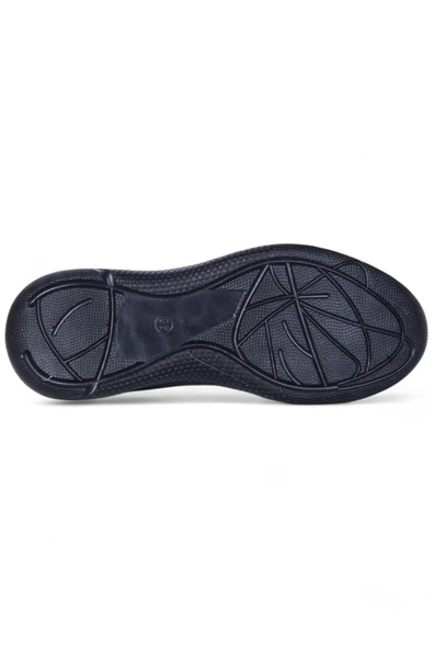 Missmama 003 Siyah Kadın Hakiki Deri Casual Ayakkabı - Resim 4