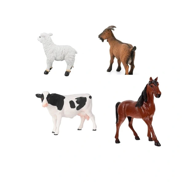 BMA-14 PVC PAKETTE DÖRTLÜ ÇİFTLİK HAYVANLARI ürün görseli