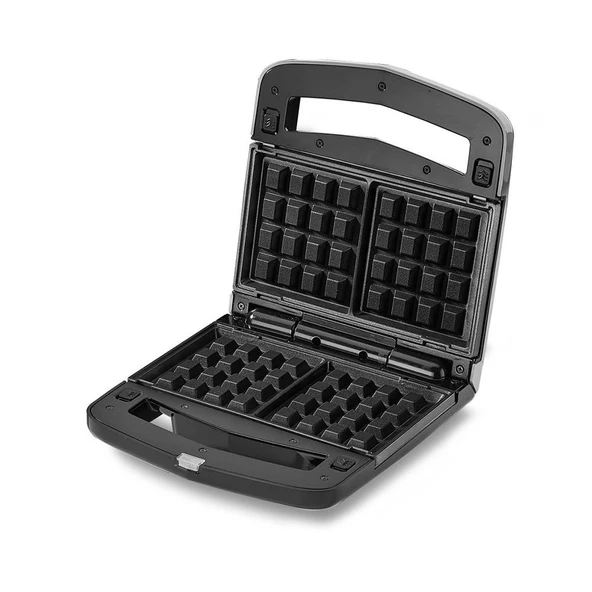 Korkmaz A309-03 Vertex Siyah 800 W Waffle Makinesi - Resim 2