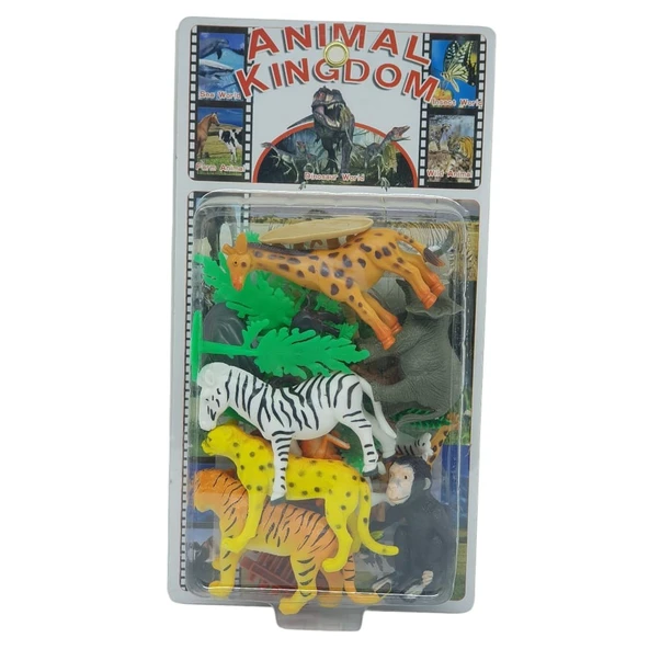 Hayvan Seti - 12 Parça Vahşi Hayvanlar Çiftlik Seti  - YS2789 - Resim 3