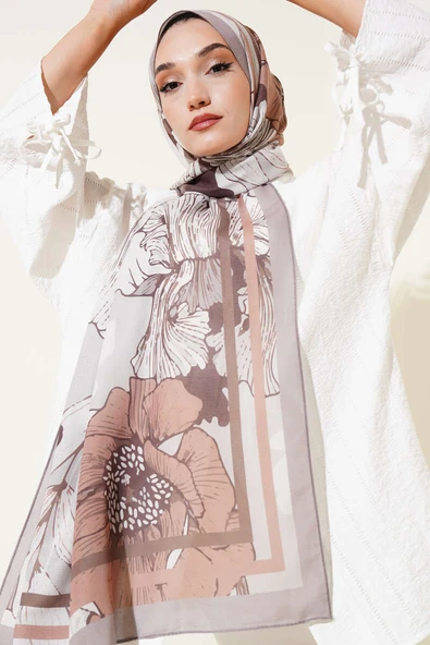 Shelia Desen Lina Şal Taş - Resim 1