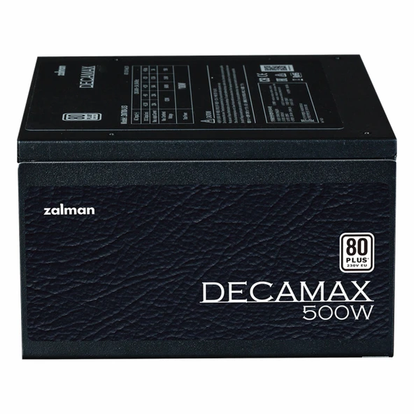 Zalman DecaMax ZM500-LX3 500W 80+ Güç Kaynağı - Resim 6