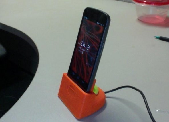 Galaxy Nexus Dock Geliştirilmiş Plastik Aparat