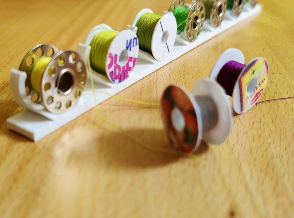 Ev Dikiş Makinesi İçin Bobin Ve Bobin Tutucu Plastik Aparat - 1