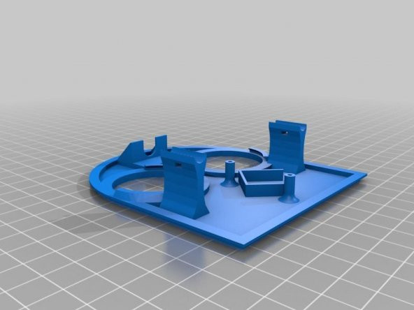 Inductrix Ve E010 İçin Tiny Whoov - Güncellendi Plastik Aparat - 6
