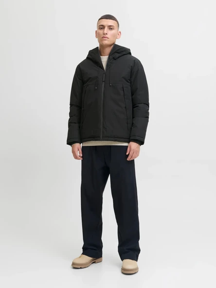 Jack&jones 12285586 Erkek Mont - Siyah - Resim 2