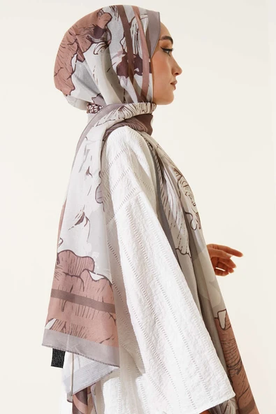 Shelia Desen Lina Şal Taş - Resim 3