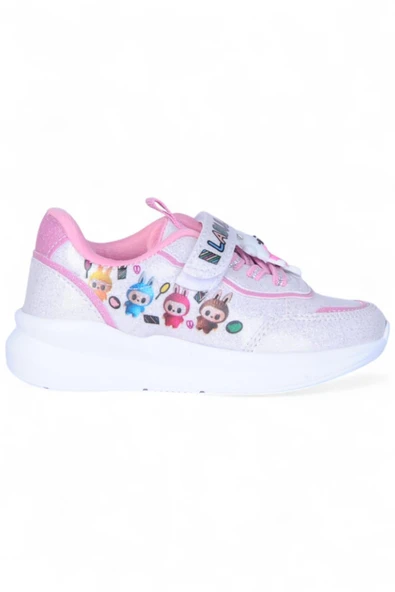 Bolimex 9700 Simli Gri-Pmb Kız Çocuk Spor Ayakkabı - Resim 2